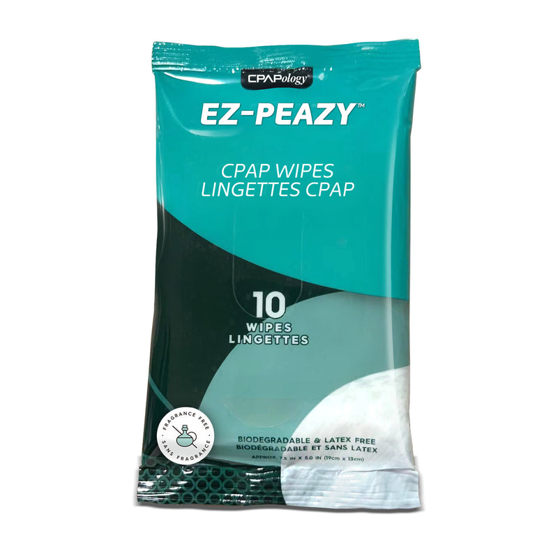 CPAPology EZ-PEAZY CPAP Wipes | Travel Pack